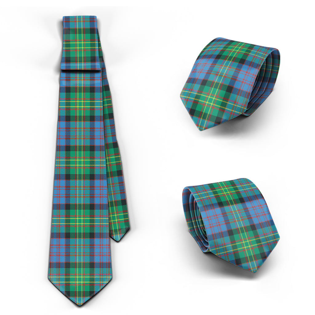 Bowie Ancient Tartan Classic Necktie Necktie One Size - Tartanvibesclothing