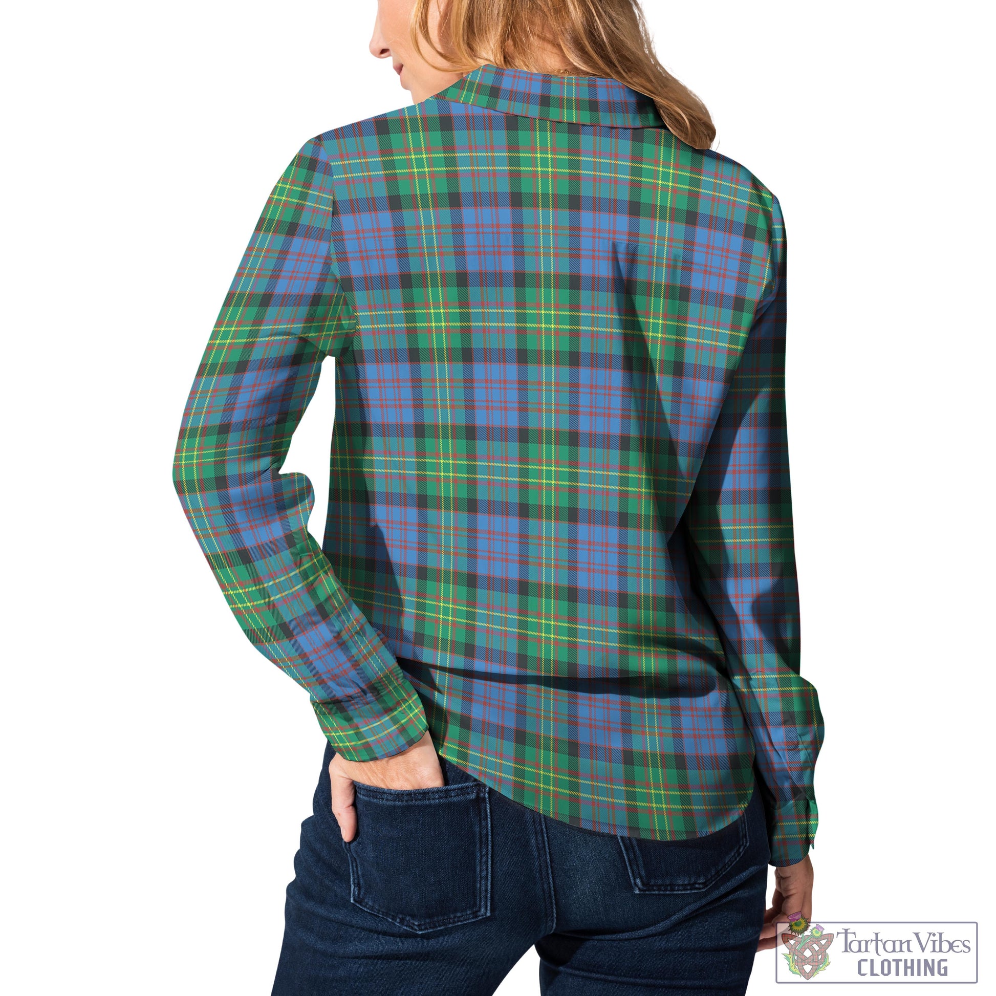 Bowie Ancient Tartan Womens Casual Shirt