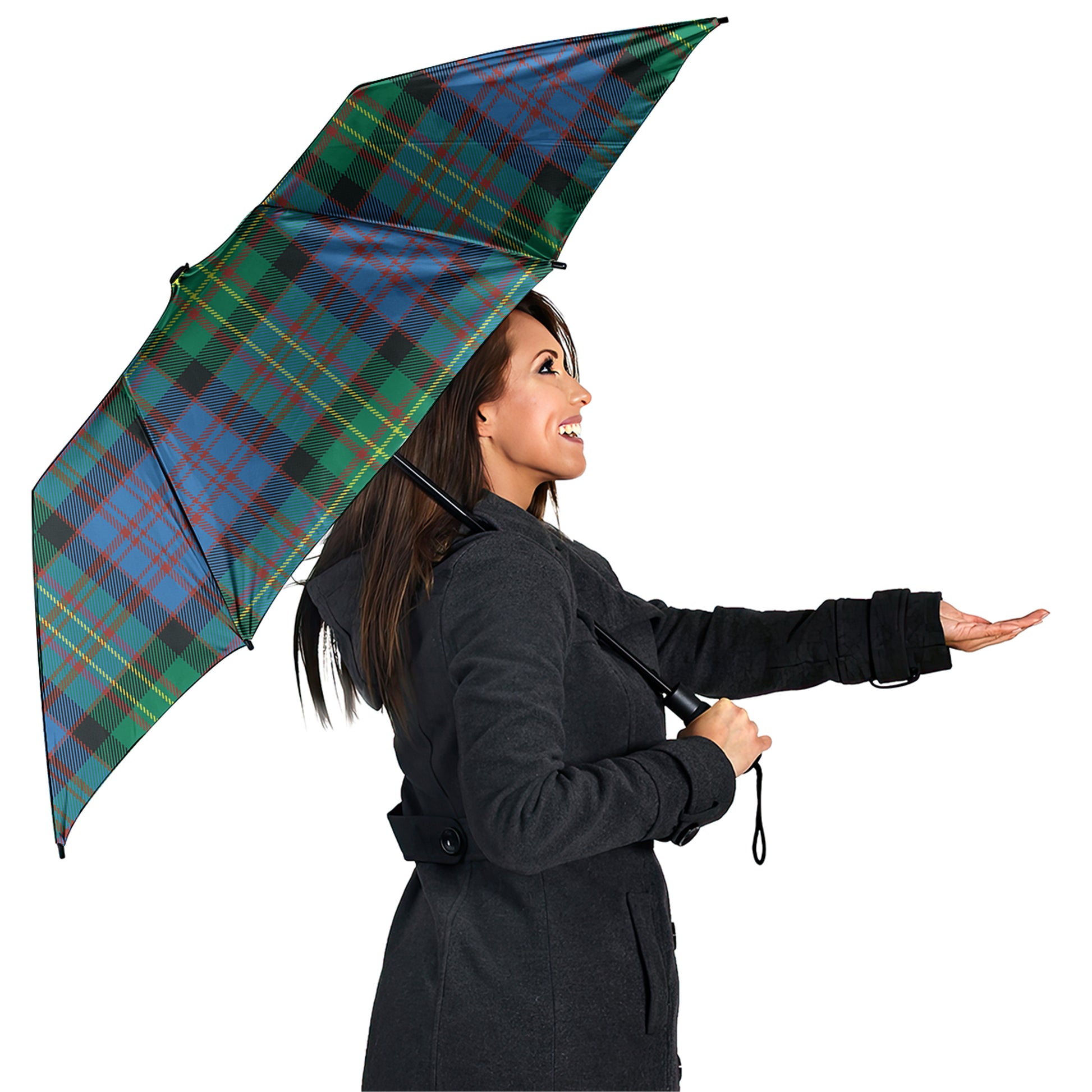 Bowie Ancient Tartan Umbrella - Tartanvibesclothing