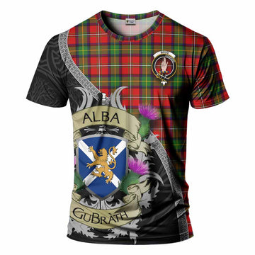 Boyd Tartan Family Crest T-Shirt Lion Rampant Royal Thistle Shield Celtic Inspired Kid's Shirt - Tartan Vibes Clothing