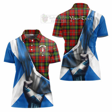 Boyd Tartan Women's Polo Shirt with Family Crest Scotland Patriotic Style