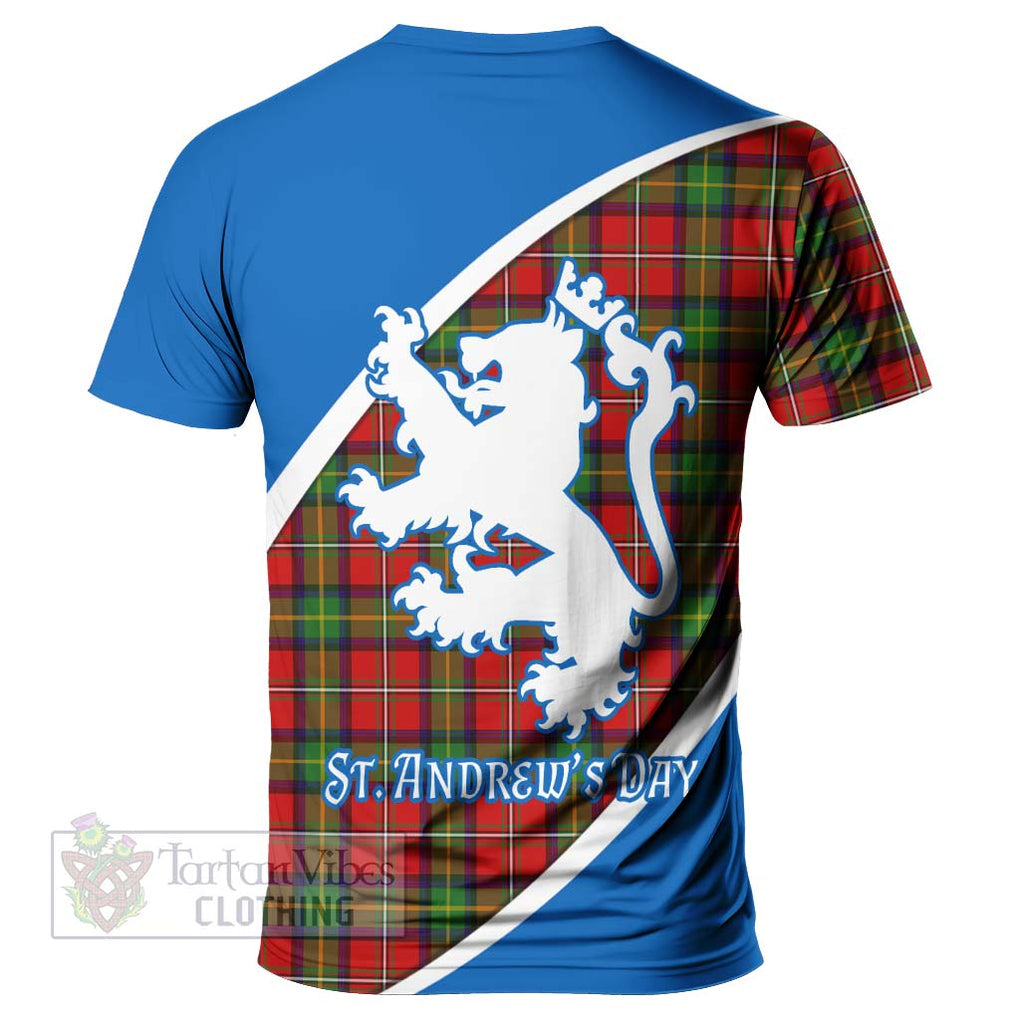 Tartan Vibes Clothing Boyd Family Crest Tartan T-Shirt Celebrate Saint Andrew's Day in Style