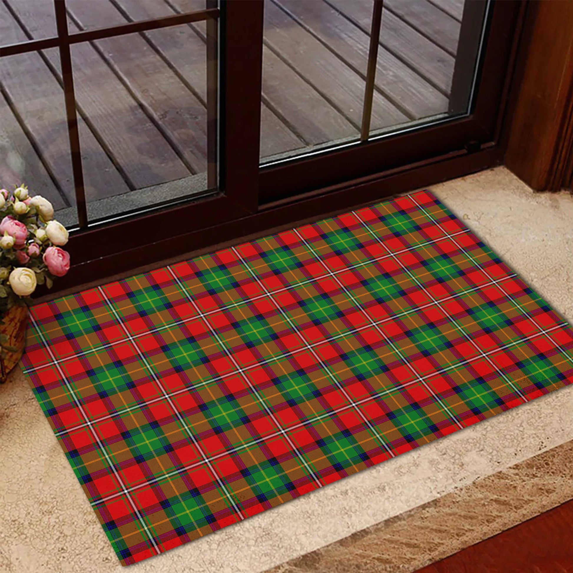 Boyd Modern Tartan Door Mat - Tartanvibesclothing