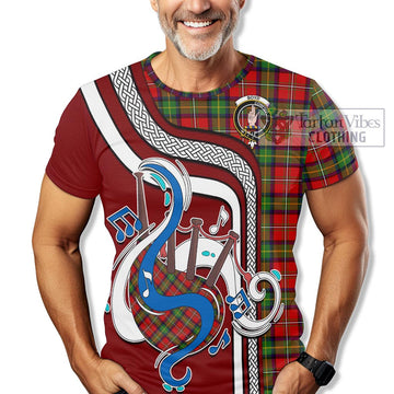 Boyd Tartan T-Shirt with Epic Bagpipe Style