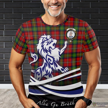 Boyd Tartan T-Shirt with Alba Gu Brath Regal Lion Emblem