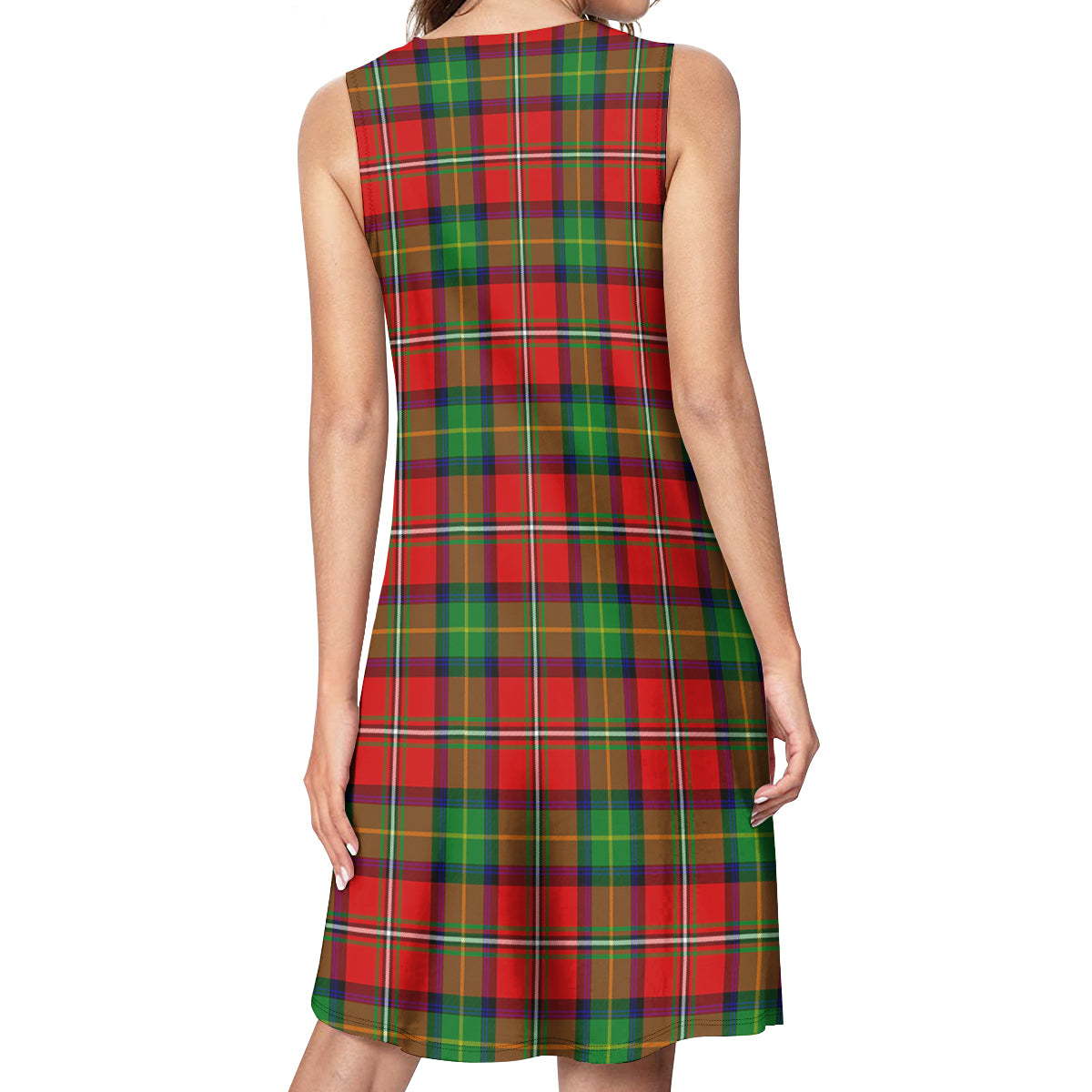 Boyd Modern Tartan Womens Casual Dresses - Tartanvibesclothing