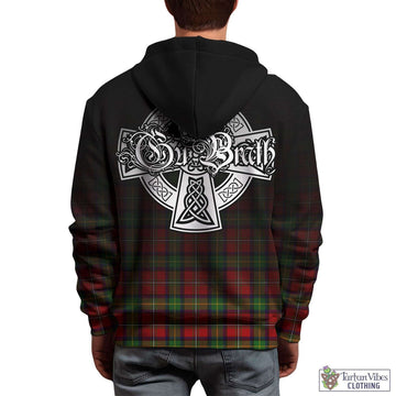 Boyd Tartan Hoodie Featuring Alba Gu Brath Family Crest Celtic Inspired