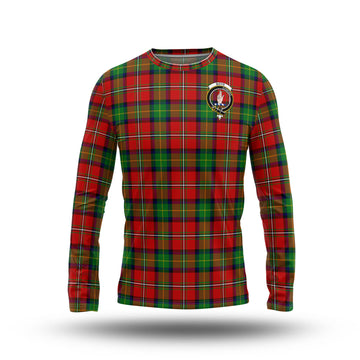 Boyd Tartan Long Sleeve T-Shirt with Family Crest