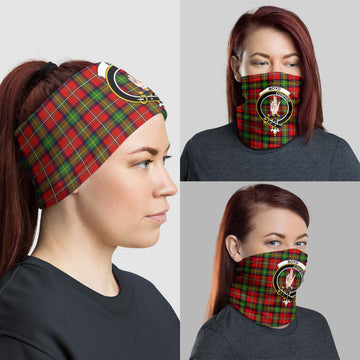 Boyle Tartan Neck Gaiters, Tartan Bandanas, Tartan Head Band with Family Crest