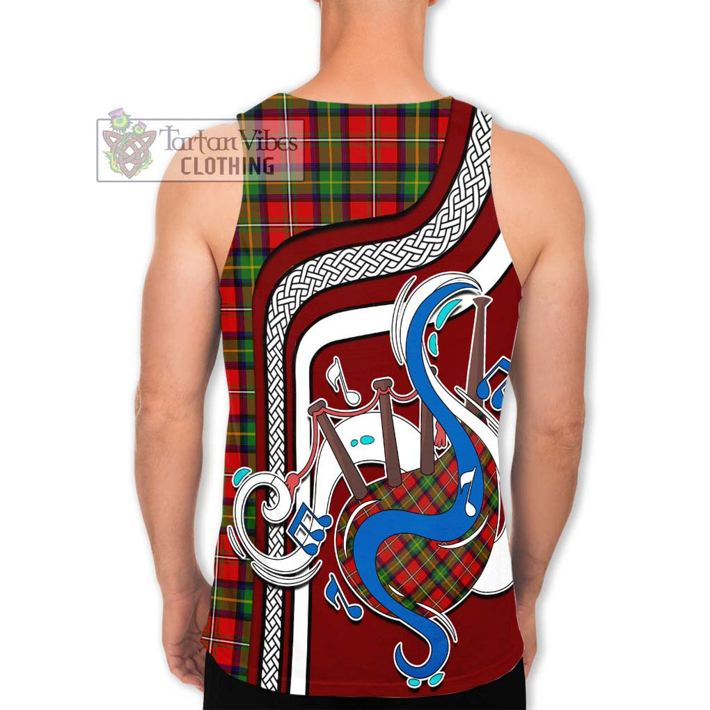 Boyd Tartan Men's Tank Top with Epic Bagpipe Style - Tartanvibesclothing Shop