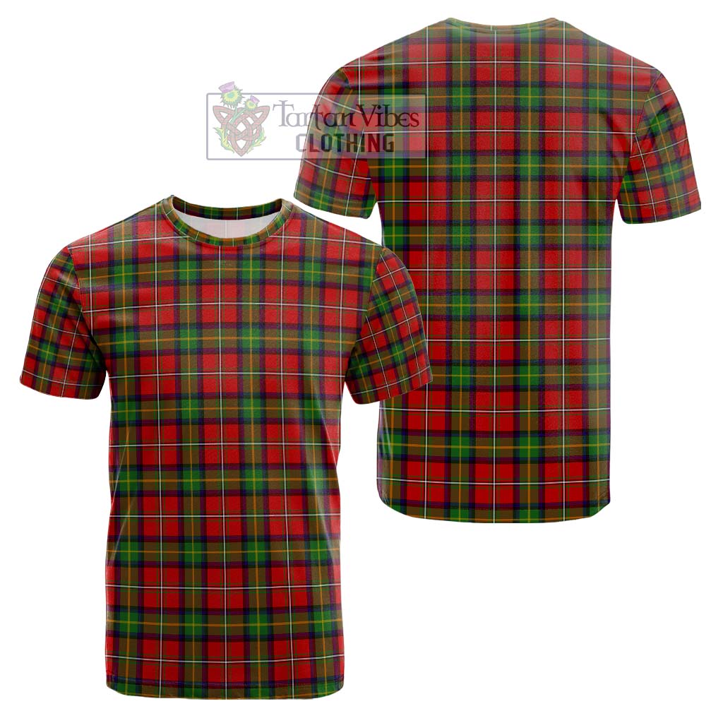 Boyd Tartan Cotton T-Shirt Kid's Shirt - Tartanvibesclothing Shop