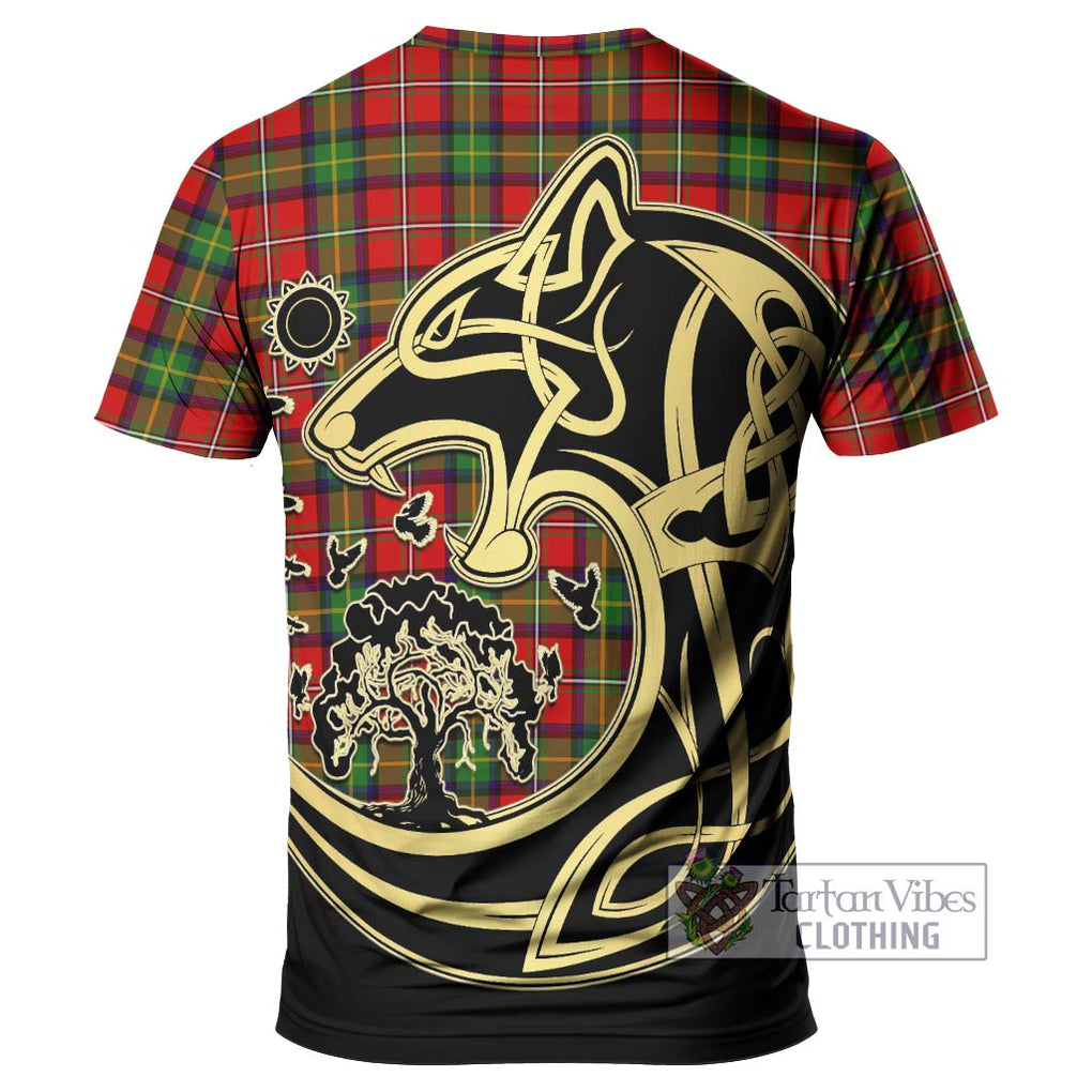 Boyd Tartan T-Shirt with Family Crest Celtic Wolf Style - Tartan Vibes Clothing