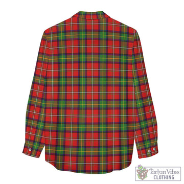 Boyd Tartan Women's Casual Shirt with Family Crest