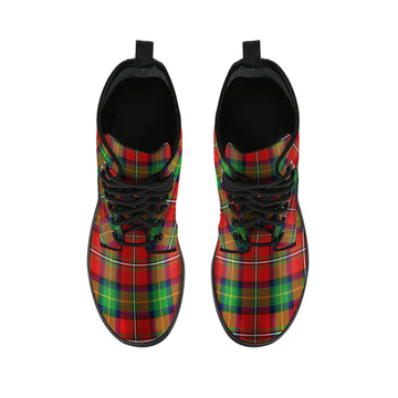 Boyd Tartan Leather Boots