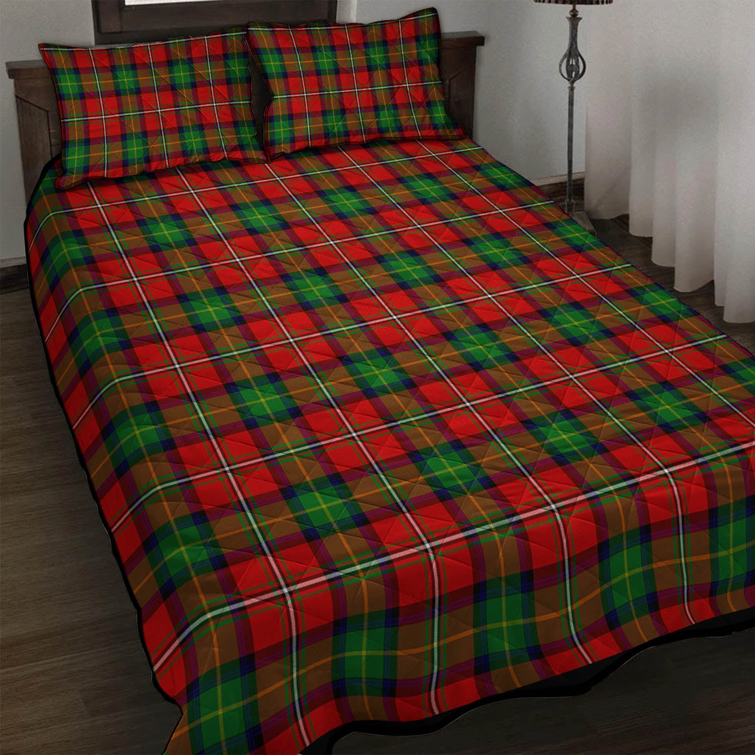 Boyd Tartan Quilt Bed Set - Tartan Vibes Clothing