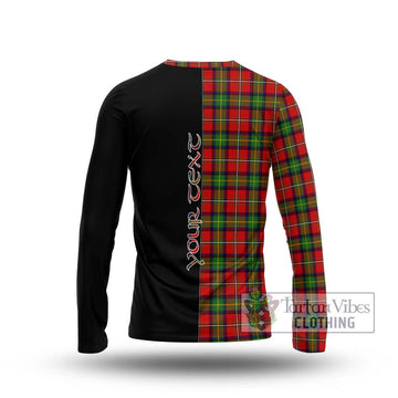 Boyd Tartan Long Sleeve T-Shirt with Family Crest and Half Of Me Style