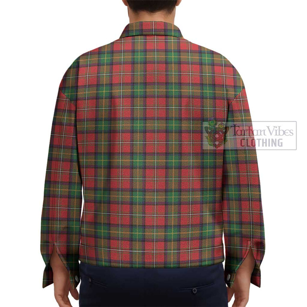 Boyd Tartan Unisex Lapel Cotton Jacket - Tartan Vibes Clothing