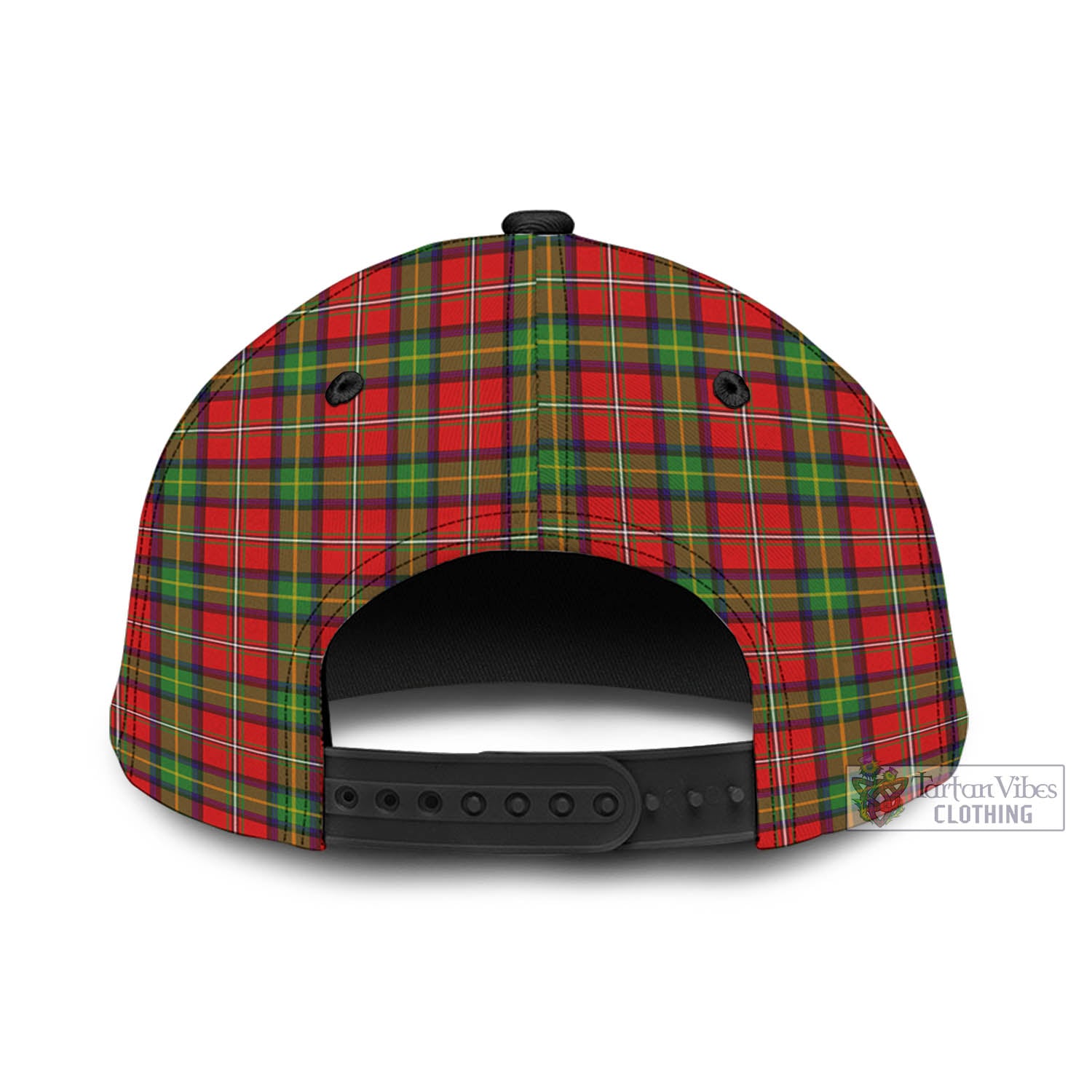 Tartan Vibes Clothing Boyd Modern Tartan Classic Cap with Family Crest In Me Style