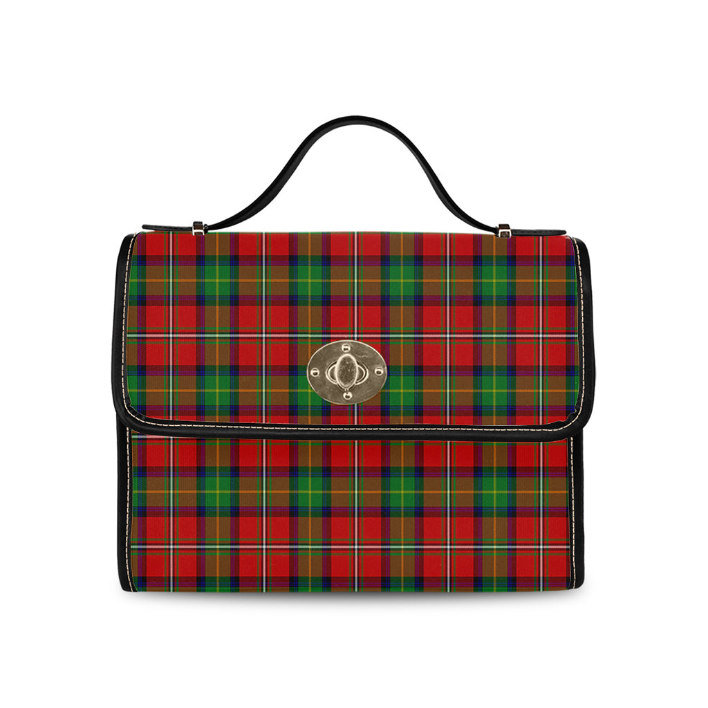 Boyd Modern Tartan Leather Strap Waterproof Canvas Bag - Tartanvibesclothing