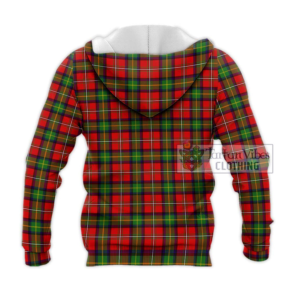 Boyd Tartan Knitted Hoodie with Family Crest DNA In Me Style - Tartanvibesclothing Shop