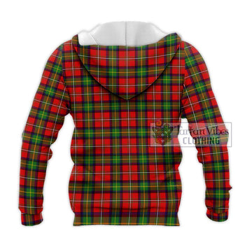 Boyd Tartan Knitted Hoodie with Family Crest DNA In Me Style