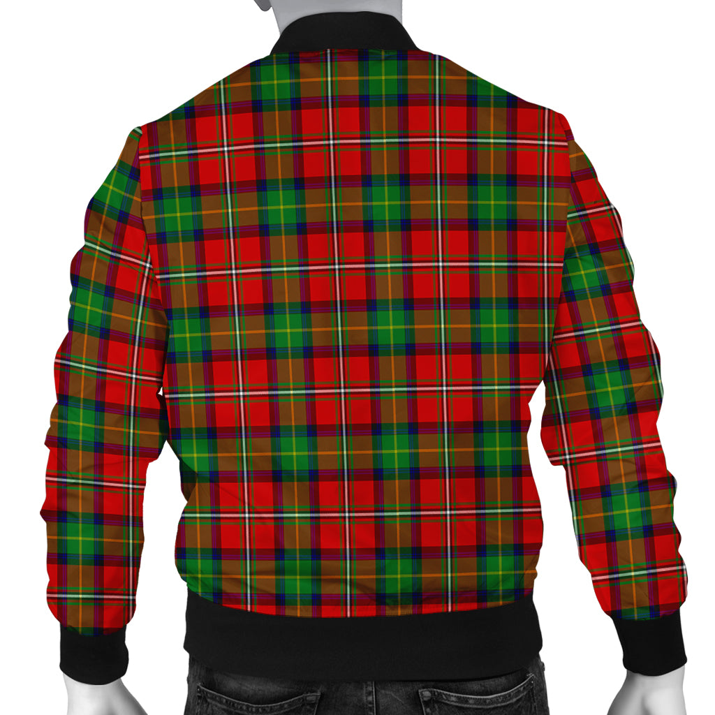 Boyd Modern Tartan Bomber Jacket with Family Crest - Tartanvibesclothing