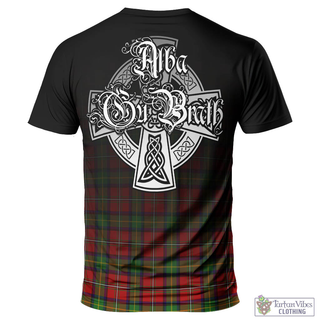 Tartan Vibes Clothing Boyd Modern Tartan T-Shirt Featuring Alba Gu Brath Family Crest Celtic Inspired