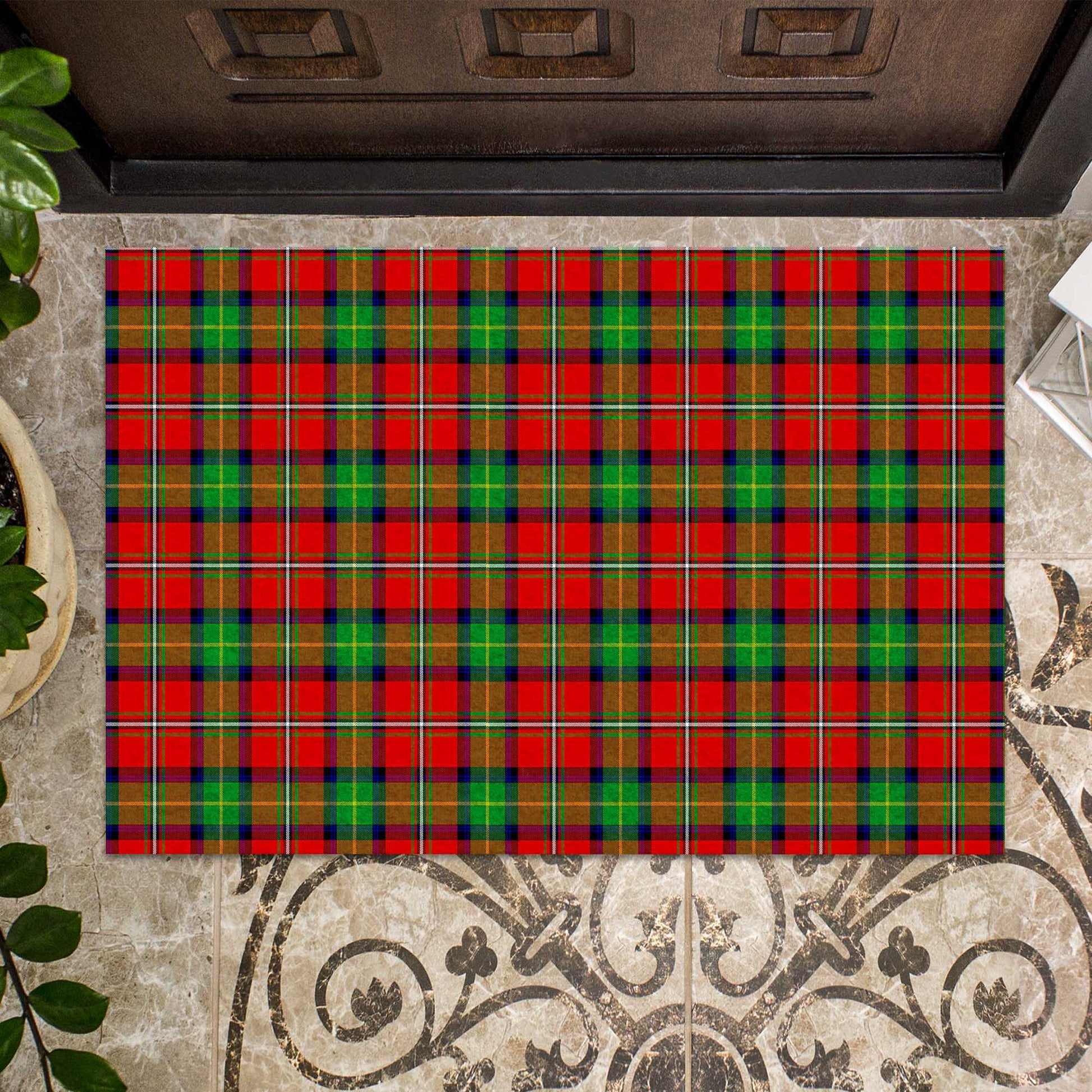 Boyd Modern Tartan Door Mat - Tartanvibesclothing