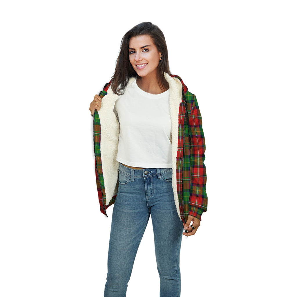 Boyd Modern Tartan Sherpa Hoodie - Tartanvibesclothing