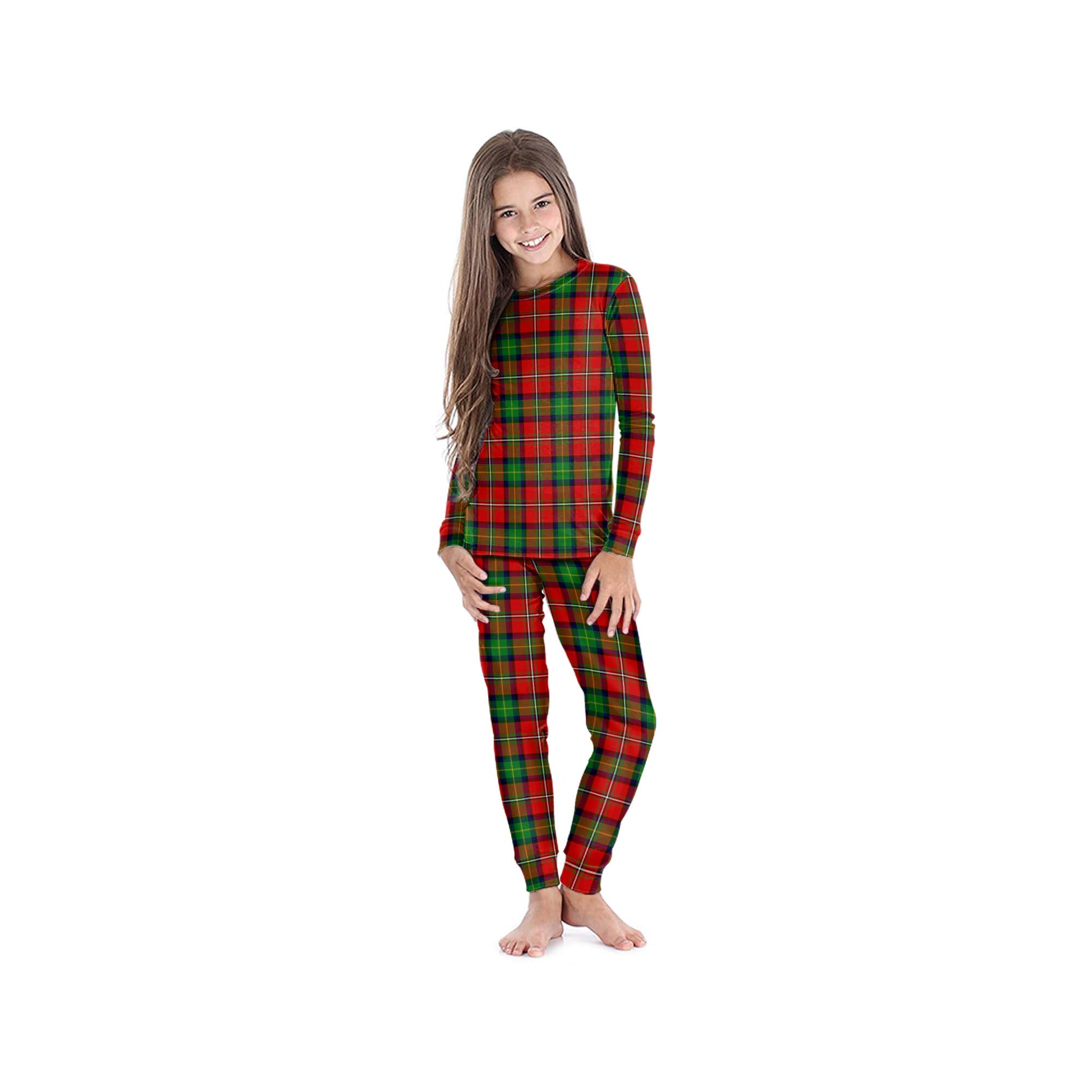 Boyd Tartan Pajamas Family Set - Tartan Vibes Clothing