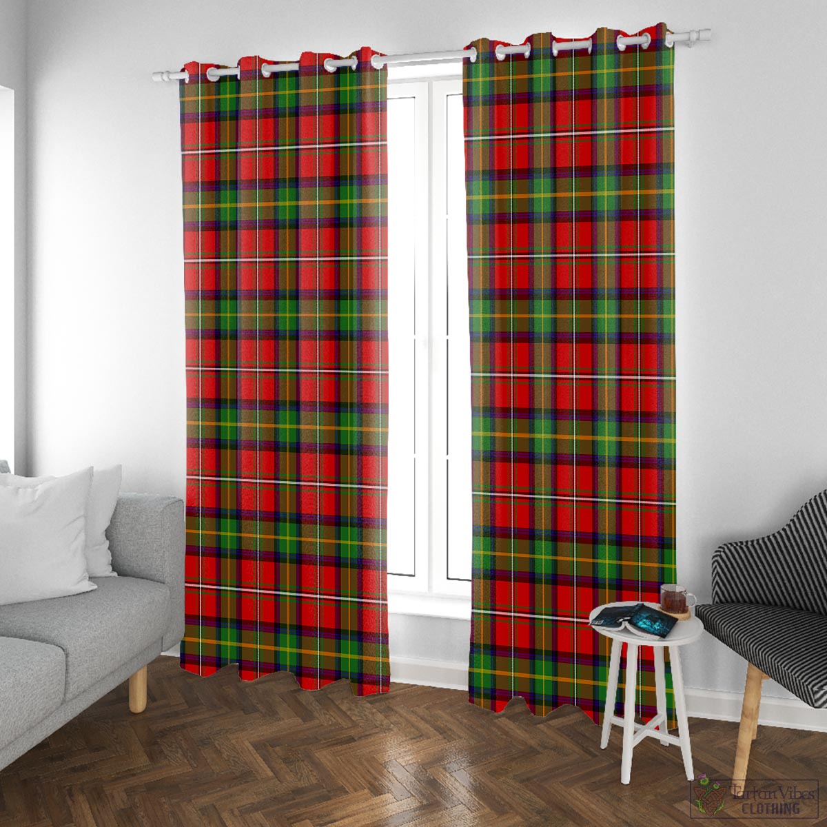 Boyd Tartan Window Curtain - Tartan Vibes Clothing