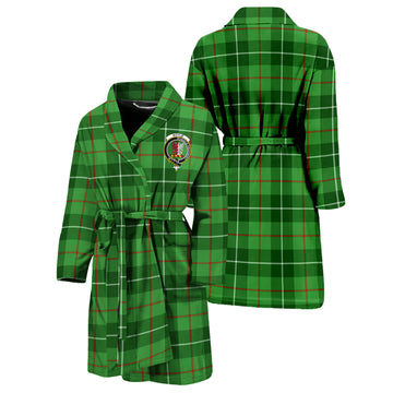 Boyle Tartan Bathrobe with Family Crest