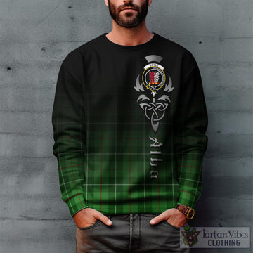 Boyle Tartan Sweatshirt Featuring Alba Gu Brath Family Crest Celtic Inspired