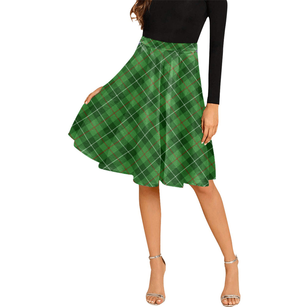 Boyle Tartan Melete Pleated Midi Skirt Female - Tartanvibesclothing