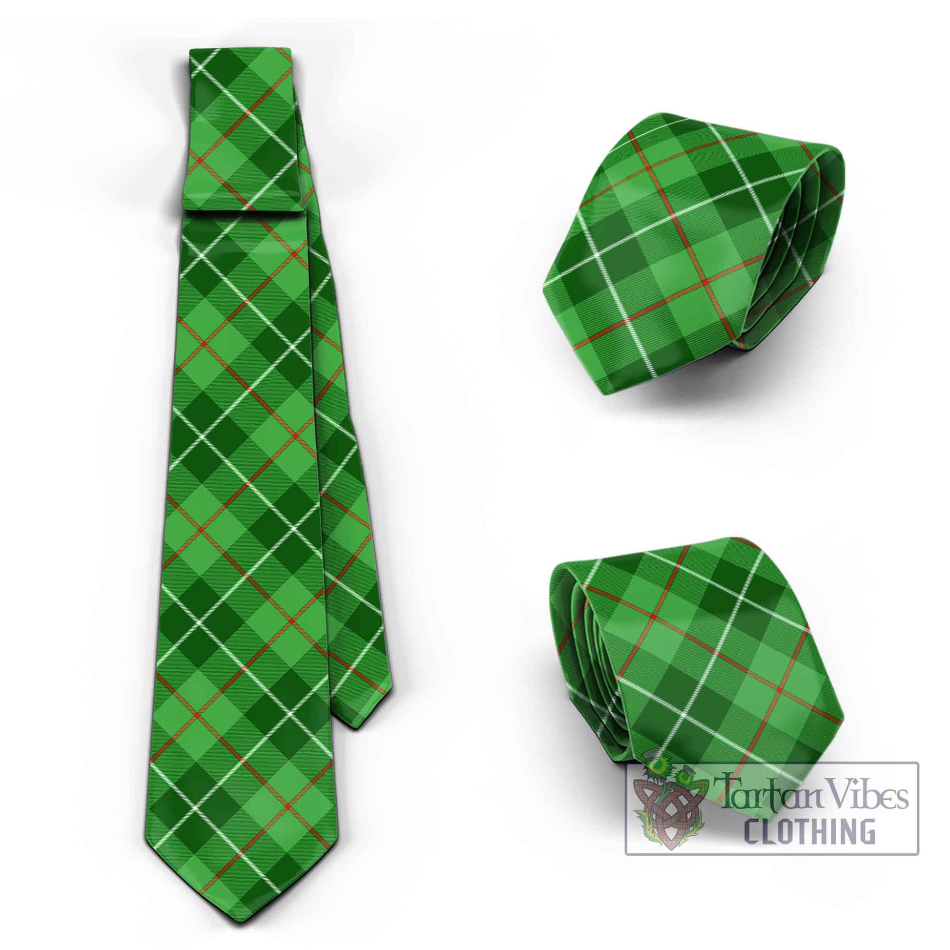 Tartan Vibes Clothing Boyle Tartan Classic Necktie Cross Style