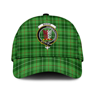 Boyle Tartan Classic Cap with Family Crest