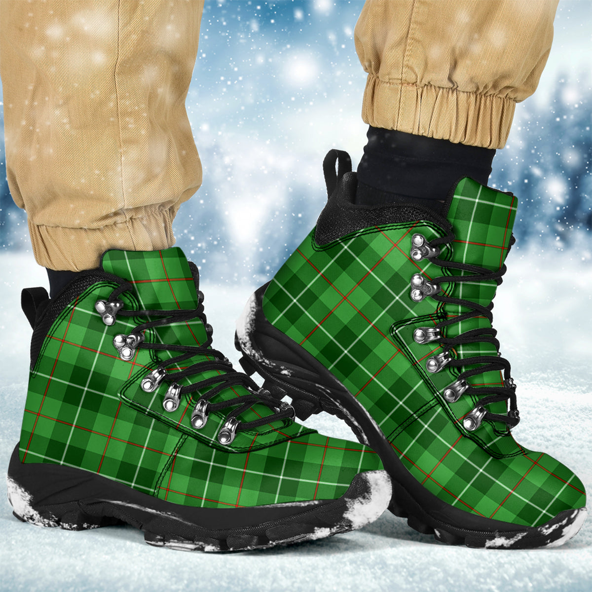 Boyle Tartan Alpine Boots - Tartanvibesclothing