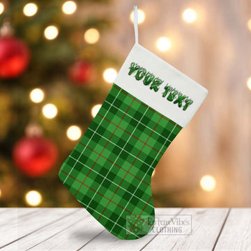 Boyle Tartan Christmas Stocking with Personalized Text