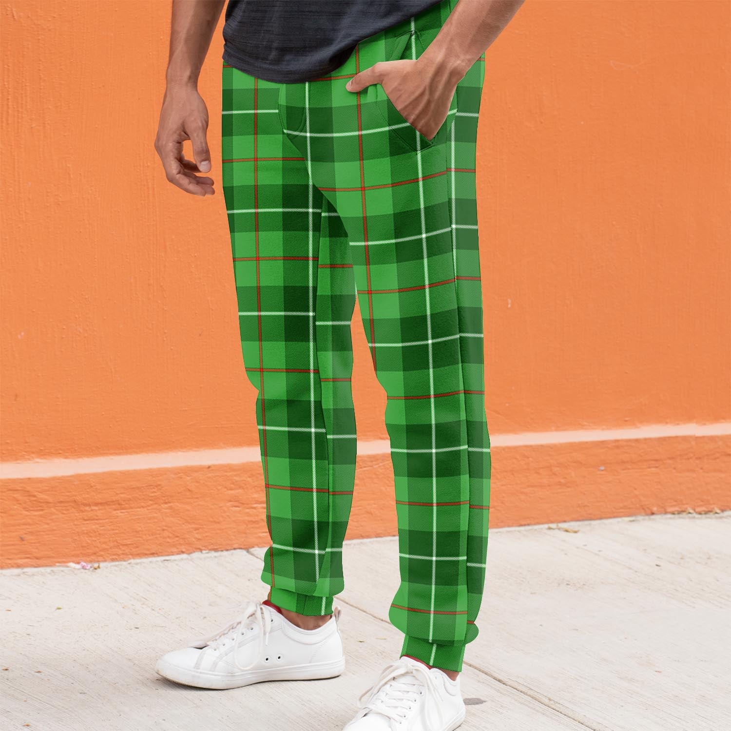 Boyle Tartan Joggers Pants S - Tartan Vibes Clothing