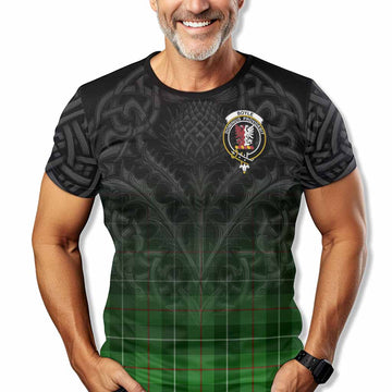 Boyle Tartan T-Shirt with Family Crest Celtic Thistle Vibes