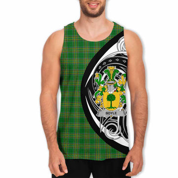 Boyle Irish Clan Men's Tank Top Celtic Circle Style Men - Tartan Vibes Clothing