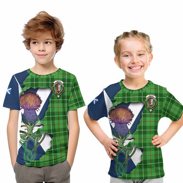 Boyle Tartan Family Crest Kid T-Shirt Scottish Thistle Celtic Inspired Youth XL Size14 - Tartan Vibes Clothing