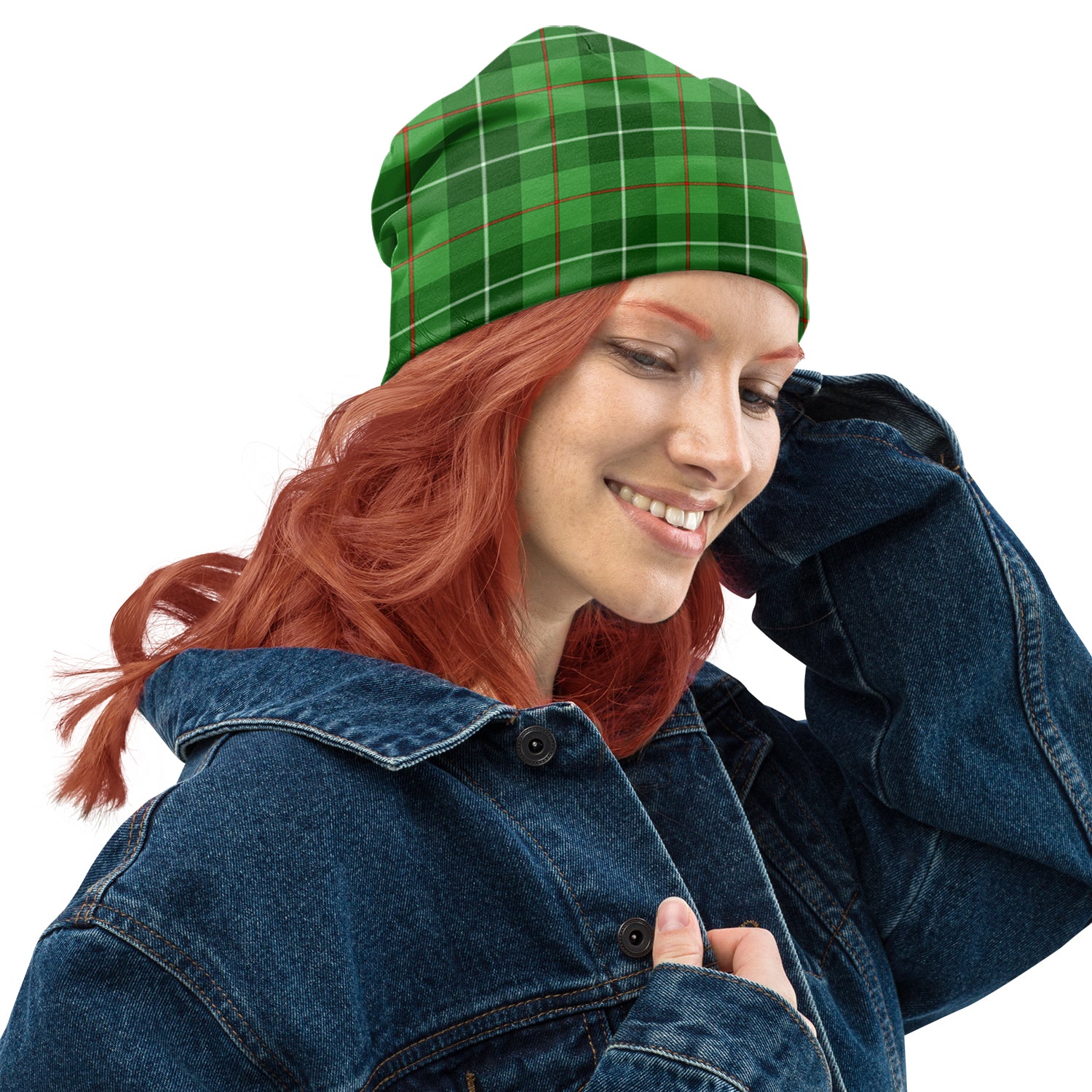 Boyle Tartan Beanies Hat One Size 22 inches 15.5 inches - Tartanvibesclothing