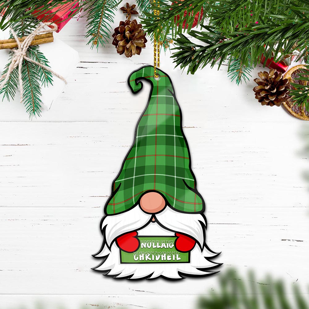 Boyle Gnome Christmas Ornament with His Tartan Christmas Hat - Tartan Vibes Clothing