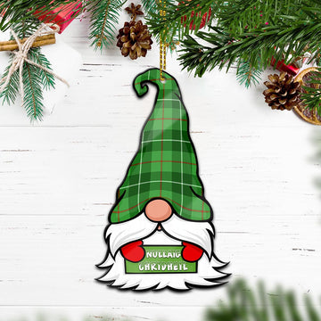 Boyle Gnome Christmas Ornament with His Tartan Christmas Hat