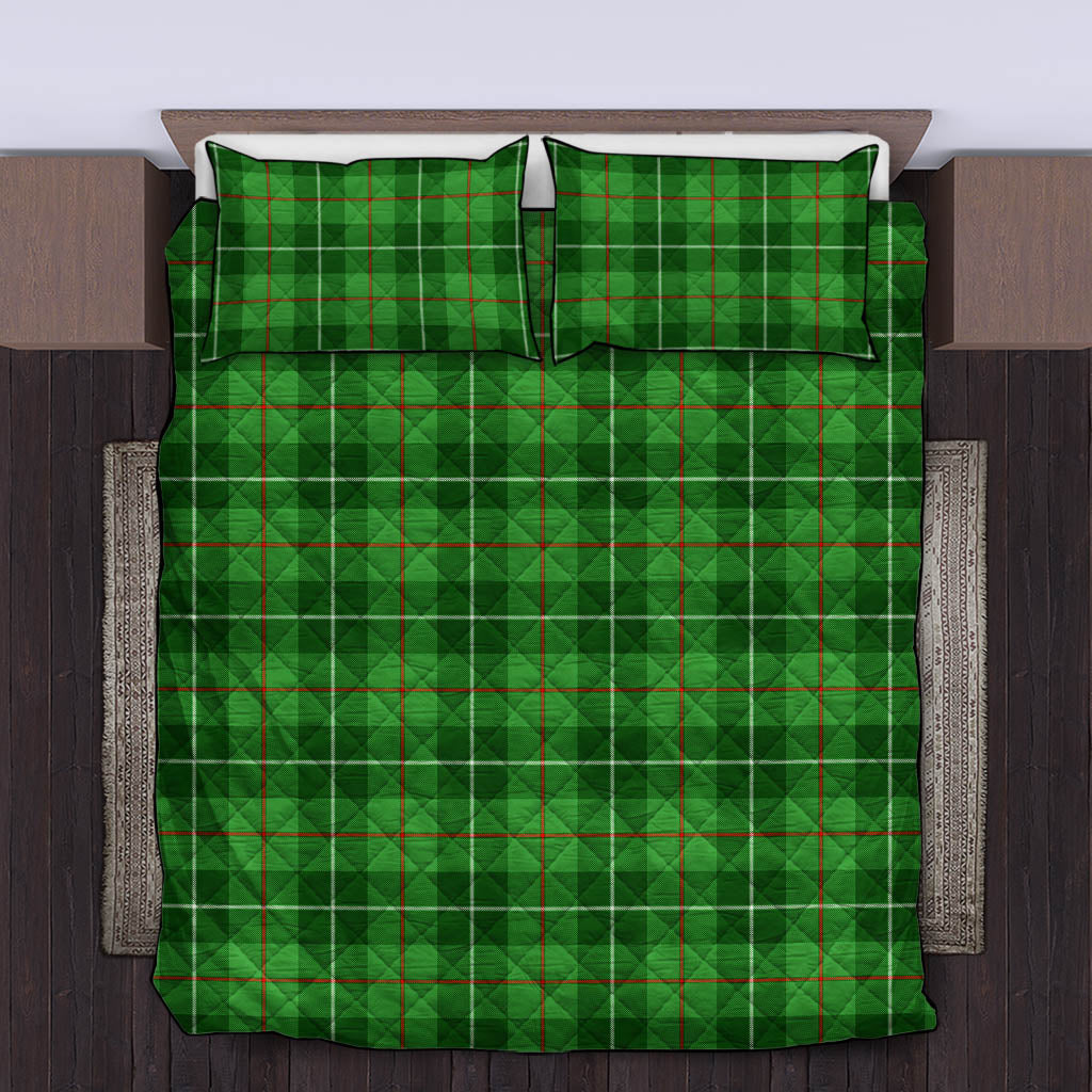 Boyle Tartan Quilt Bed Set King - Tartan Vibes Clothing