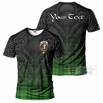 Boyle Tartan T-Shirt with Family Crest Celtic Thistle Vibes