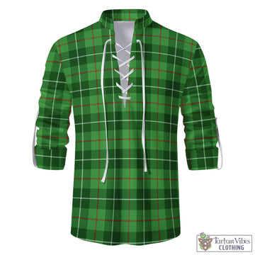 Boyle Tartan Men's Scottish Traditional Jacobite Ghillie Kilt Shirt