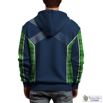 Boyle Tartan Hoodie with Family Crest and Scottish Thistle Vibes Sport Style