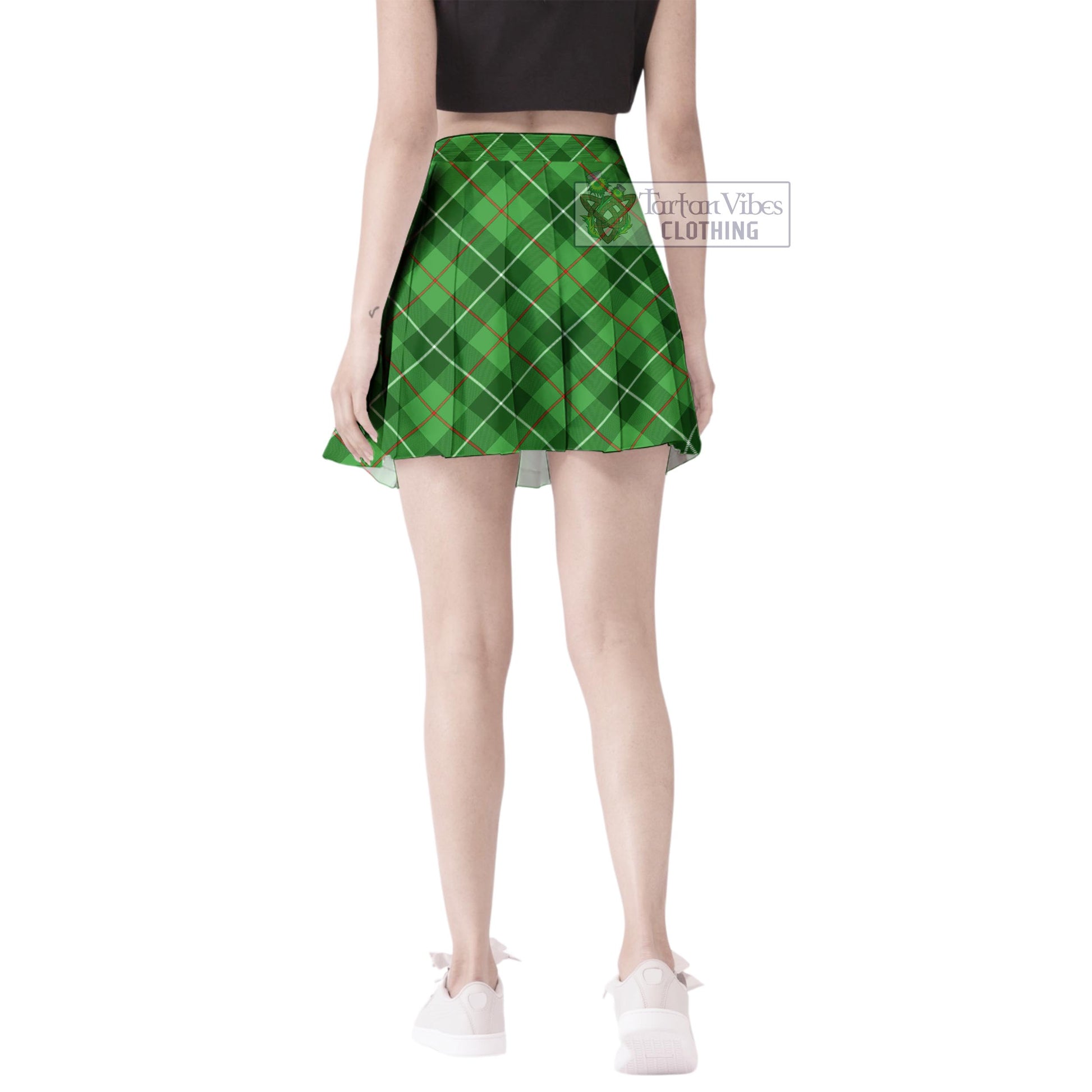 Tartan Vibes Clothing Boyle Tartan Women's Plated Mini Skirt